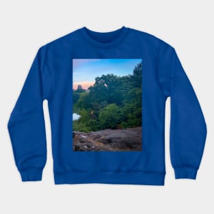 Central Park Sunset Manhattan New York City Crewneck Sweatshirt